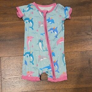 Little Sleepies Dolphin Shorty